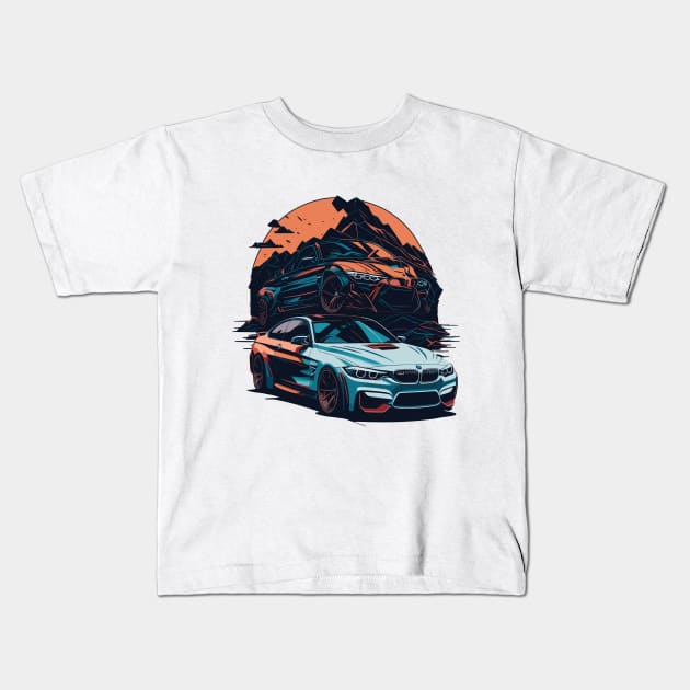 BMW M4 F82 Classic Kids T-Shirt by Cruise Dresses